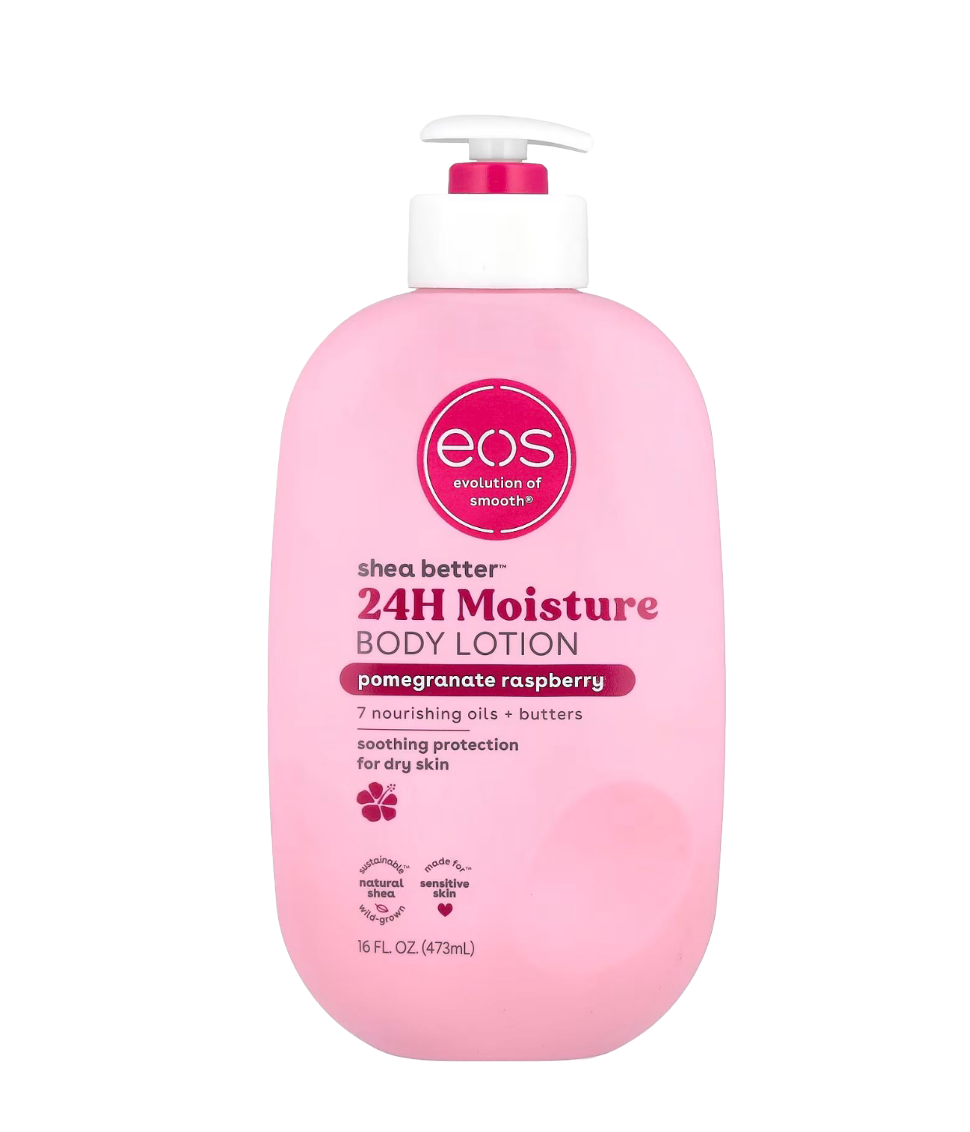 eos Shea Better Body Lotion - Pomegranate Raspberry